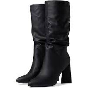 DOLCE Vita BNWOT women's "Wandah" ruched black boots sz 8 NEW pull on